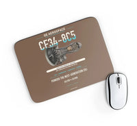 Thumbnail for CF34-8C5 design on brown rectangle mouse pad