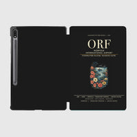 Thumbnail for Norfolk International Airport (ORF) design on black samsung tablet tablet case