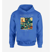 Thumbnail for VINTAGE G4266 - The Morning Oil Drip - Premium Hoodie design on blue premium
