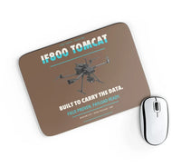 Thumbnail for Inspired Flight IF800 Tomcat design on brown rectangle mouse pad