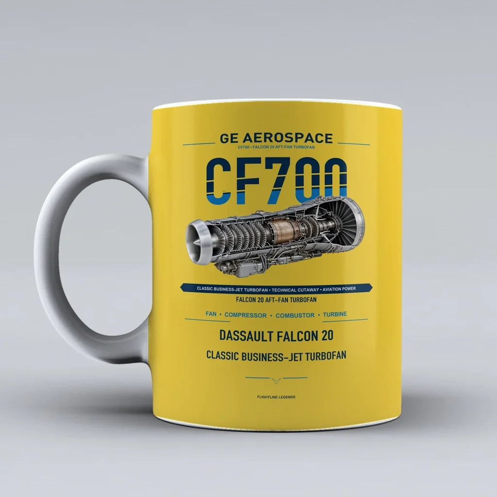 Mug design on yellow cf700