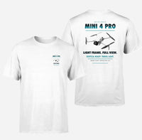Thumbnail for DJI Mini 4 Pro design on white t shirt