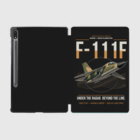 Thumbnail for F-111F Aardvark design on black samsung tablet tablet case