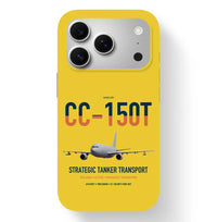 Thumbnail for Airbus CC-150T Polaris design on yellow magsafe iphone case, for iPhone 17 Pro