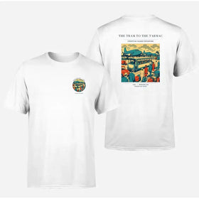 Double-Side Printing — The Tram To The Tarmac Double-Side T-Shirt