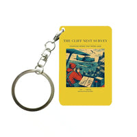 Thumbnail for VINTAGE G4363 - The Cliff Nest Survey - Designed Key Chain design on yellow