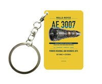 Thumbnail for AE 3007 Key Chain design on yellow key chain