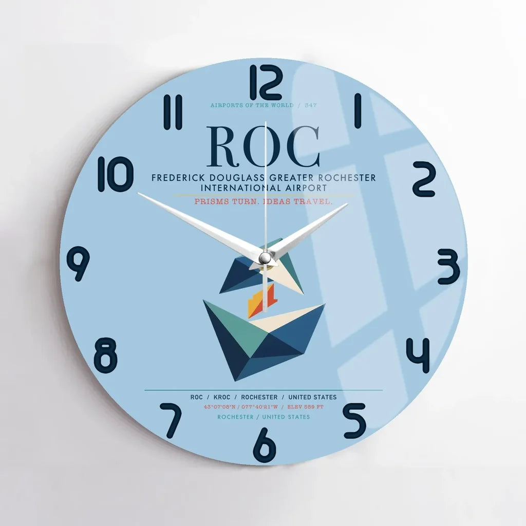 Frederick Douglass Greater Rochester International Airport ROC - Blue