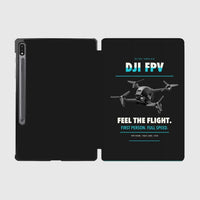 Thumbnail for DJI FPV design on black samsung tablet tablet case