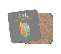 Thumbnail for Aalborg Airport AAL Coaster 1-Piece - Gray