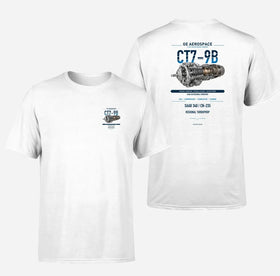 Double-Side Printing — GE Aerospace CT7-9B Engine Double-Side T-Shirt