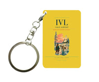 Thumbnail for Ivalo Airport (IVL) design on yellow key chain