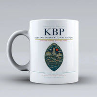 Thumbnail for Boryspil International Airport KBP Mug - White