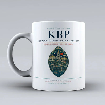 Boryspil International Airport KBP Mug - White