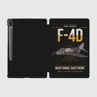 Thumbnail for F-4D Phantom II design on black samsung tablet tablet case