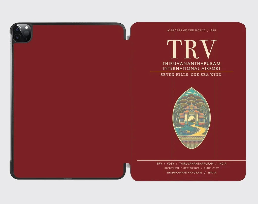 Thiruvananthapuram International Airport TRV - Dark Red