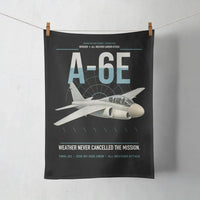 Thumbnail for A-6E Intruder design on black towel