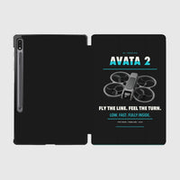 Thumbnail for DJI Avata 2 design on black samsung tablet tablet case