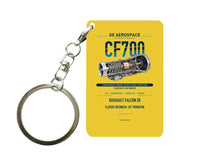Thumbnail for CF700 Key Chain design on yellow key chain