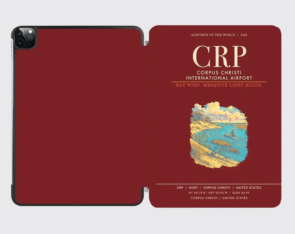 Corpus Christi International Airport CRP - Dark Red