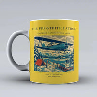 Thumbnail for VINTAGE G4290 - The Frostbite Patrol - Ceramic Mug design on yellow