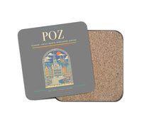 Thumbnail for Poznan - awica Henryk Wieniawski Airport POZ Coaster 1-Piece - Gray