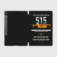 Thumbnail for De Havilland Canadair 515 design on black samsung tablet tablet case