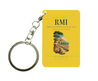 Thumbnail for Federico Fellini International Airport (RMI) design on yellow key chain