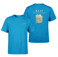Thumbnail for Kalibo International Airport (KLO) design printed on turquoise double-side t-shirt