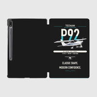 Thumbnail for Tecnam P92 Echo MkII design on black samsung tablet tablet case