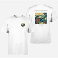 Thumbnail for VINTAGE G4522 - The Ration Queue By The Field - Double-Side T-Shirt design on white double side t shirt