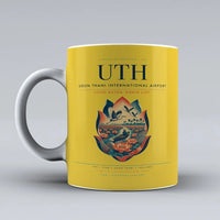 Thumbnail for Thani International Airport UTH Mug design on yellow udon