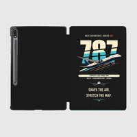 Thumbnail for Boeing 787-9 Dreamliner design on black samsung tablet tablet case