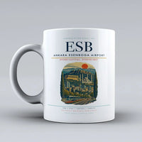 Thumbnail for Ankara Esenboga Airport ESB Mug - White