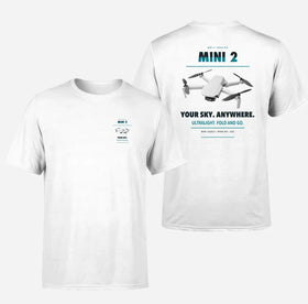 Double-Side Printing — DJI Mini 2 Drone Double-Side T-Shirt