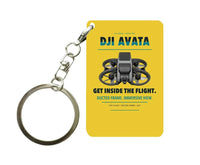 Thumbnail for DJI Avata Key Chain design on yellow key chain