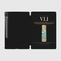 Thumbnail for Bauerfield International Airport (VLI) design on black samsung tablet tablet case