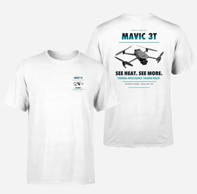 Double-Side Printing — DJI Mavic 3 Thermal Drone Double-Side T-Shirt