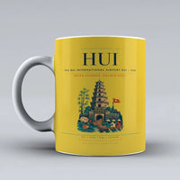 Thumbnail for Bai International Airport HUI — Hue Mug design on yellow phu