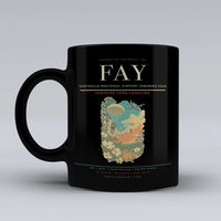 Thumbnail for Fayetteville Regional Airport (Grannis Field) (FAY) airport code design on black ceramic mug