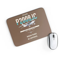 Thumbnail for Tecnam P2008JC NG design on brown rectangle mouse pad