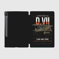 Thumbnail for Fokker D.VII design on black samsung tablet tablet case