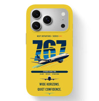 Thumbnail for Boeing 767-300ER design on yellow magsafe iphone case