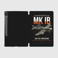 Thumbnail for Hawker Typhoon Mk IB design on black samsung tablet tablet case