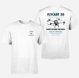 Double-Side Printing — DJI FlyCart 30 Drone Double-Side T-Shirt