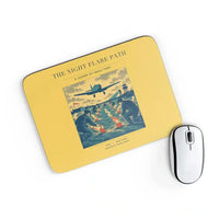 Thumbnail for VINTAGE G4525 - The Night Flare Path - Designed Mouse Pads design on yellow rectangle