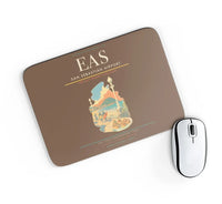 Thumbnail for San Sebastián Airport (EAS) design on brown rectangle mouse pad