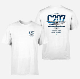 Double-Side Printing — Cessna T207A Stationair 8 Double-Side T-Shirt
