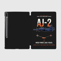 Thumbnail for AJ-2 Savage Tanker design on black samsung tablet tablet case