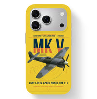 Thumbnail for Hawker Tempest Mk V design on yellow magsafe iphone case, for iPhone 17 Pro